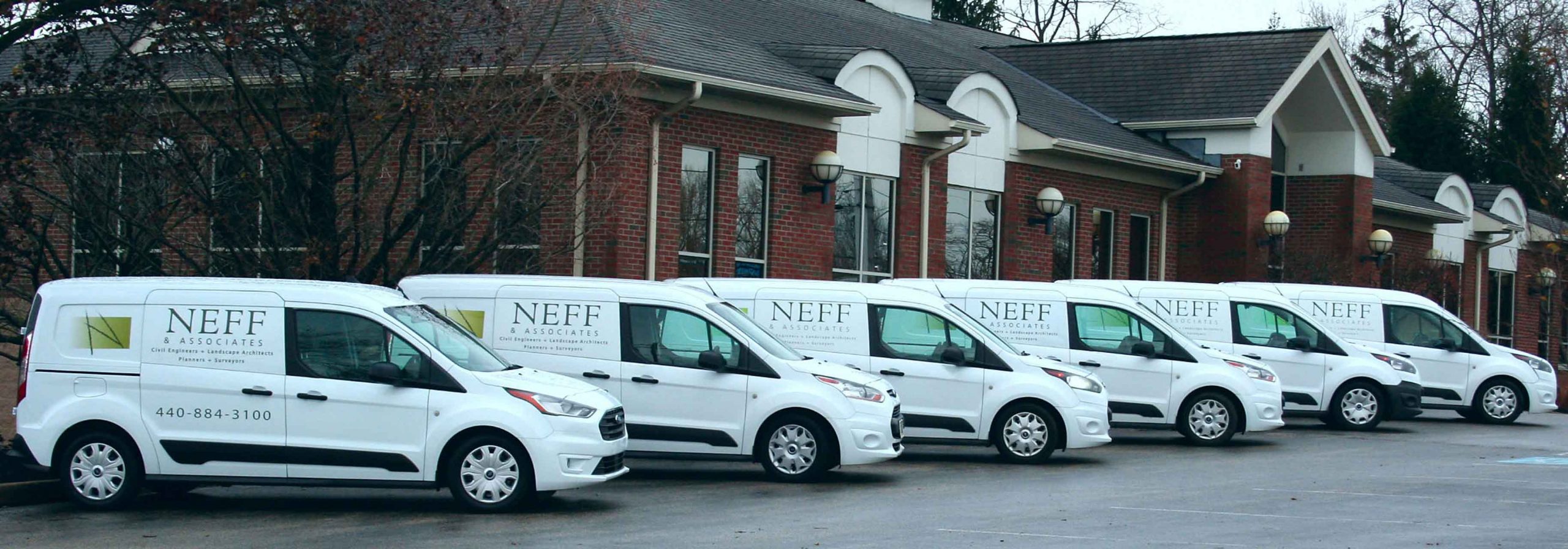 Neff survey vans & office